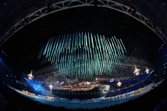 Opening ceremony of the Sochi 2014 Winter Paralympic Games