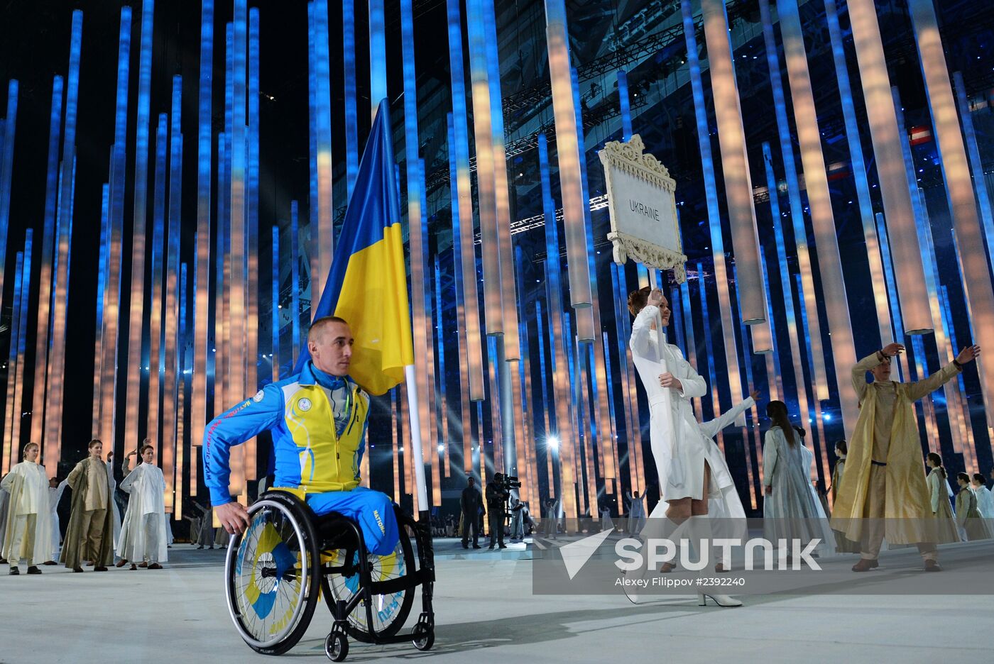 Opening ceremony of the Sochi 2014 Winter Paralympic Games