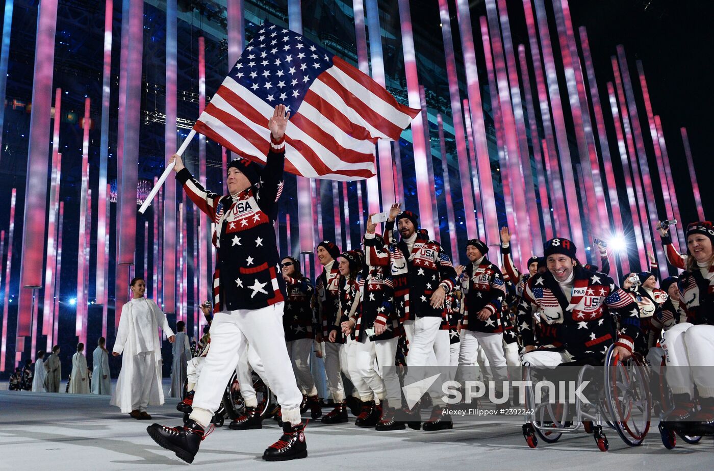 Opening ceremony of the Sochi 2014 Winter Paralympic Games