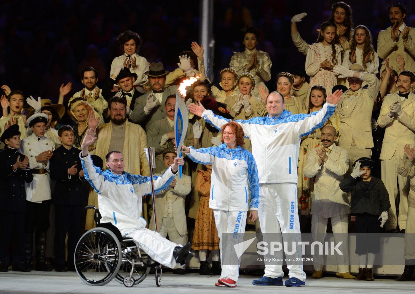 Opening ceremony of the Sochi 2014 Winter Paralympic Games