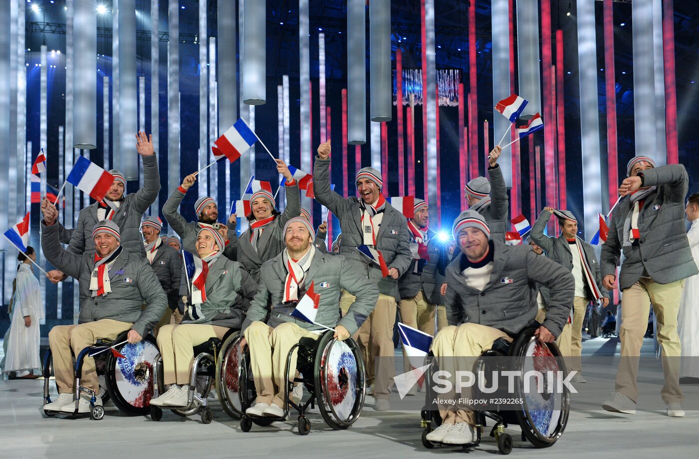 Opening ceremony of the Sochi 2014 Winter Paralympic Games