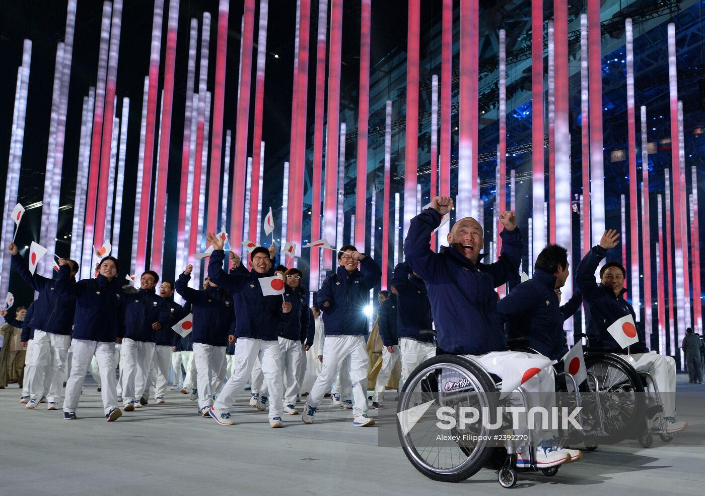 Opening ceremony of the Sochi 2014 Winter Paralympic Games