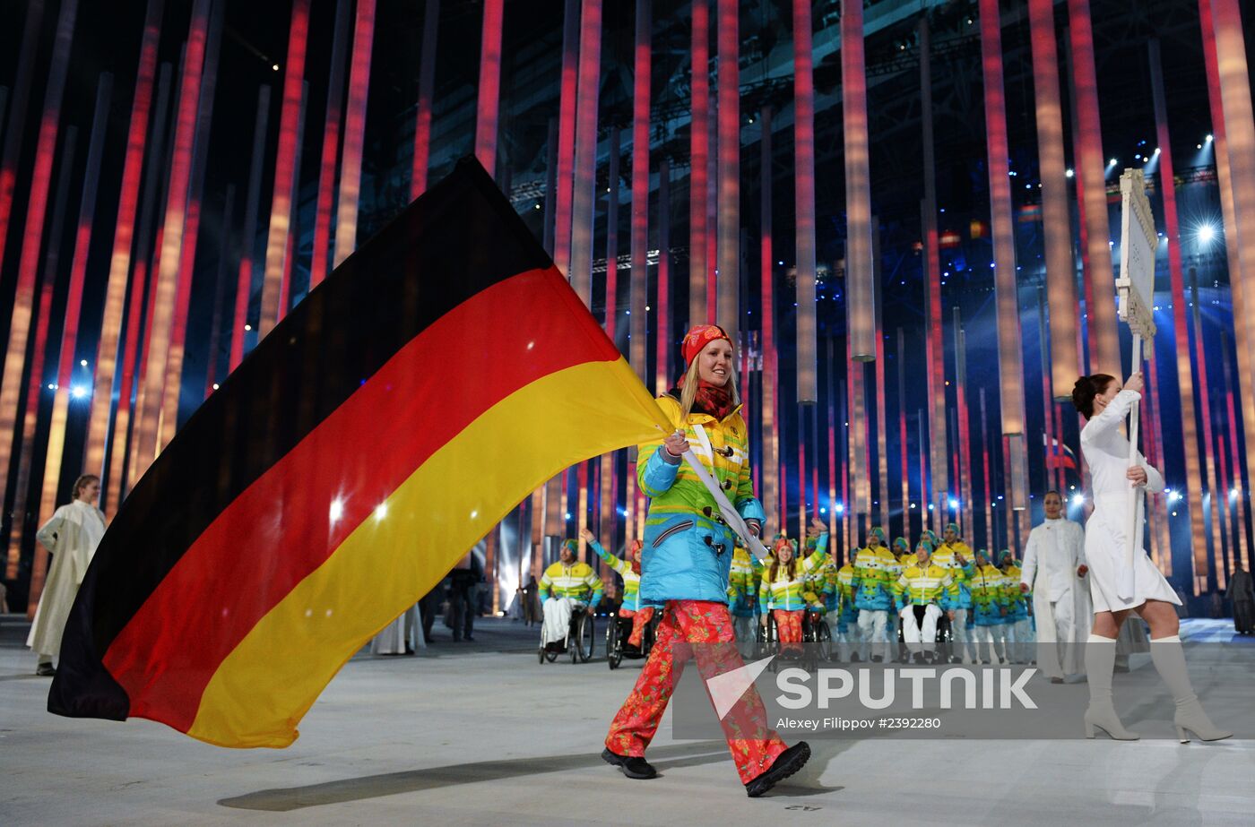 Opening ceremony of the Sochi 2014 Winter Paralympic Games