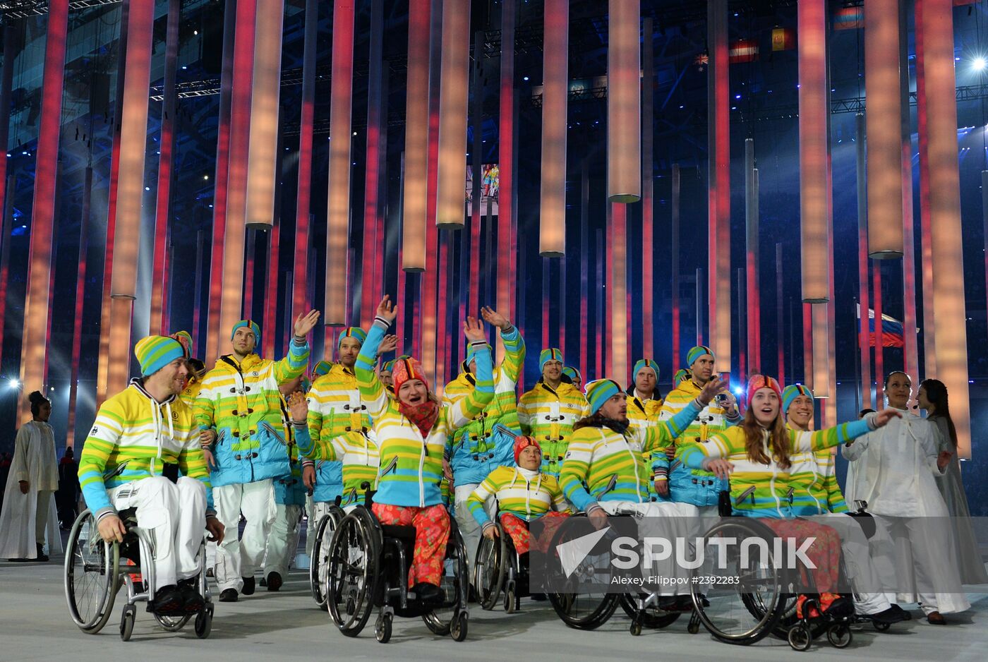 Opening ceremony of the Sochi 2014 Winter Paralympic Games