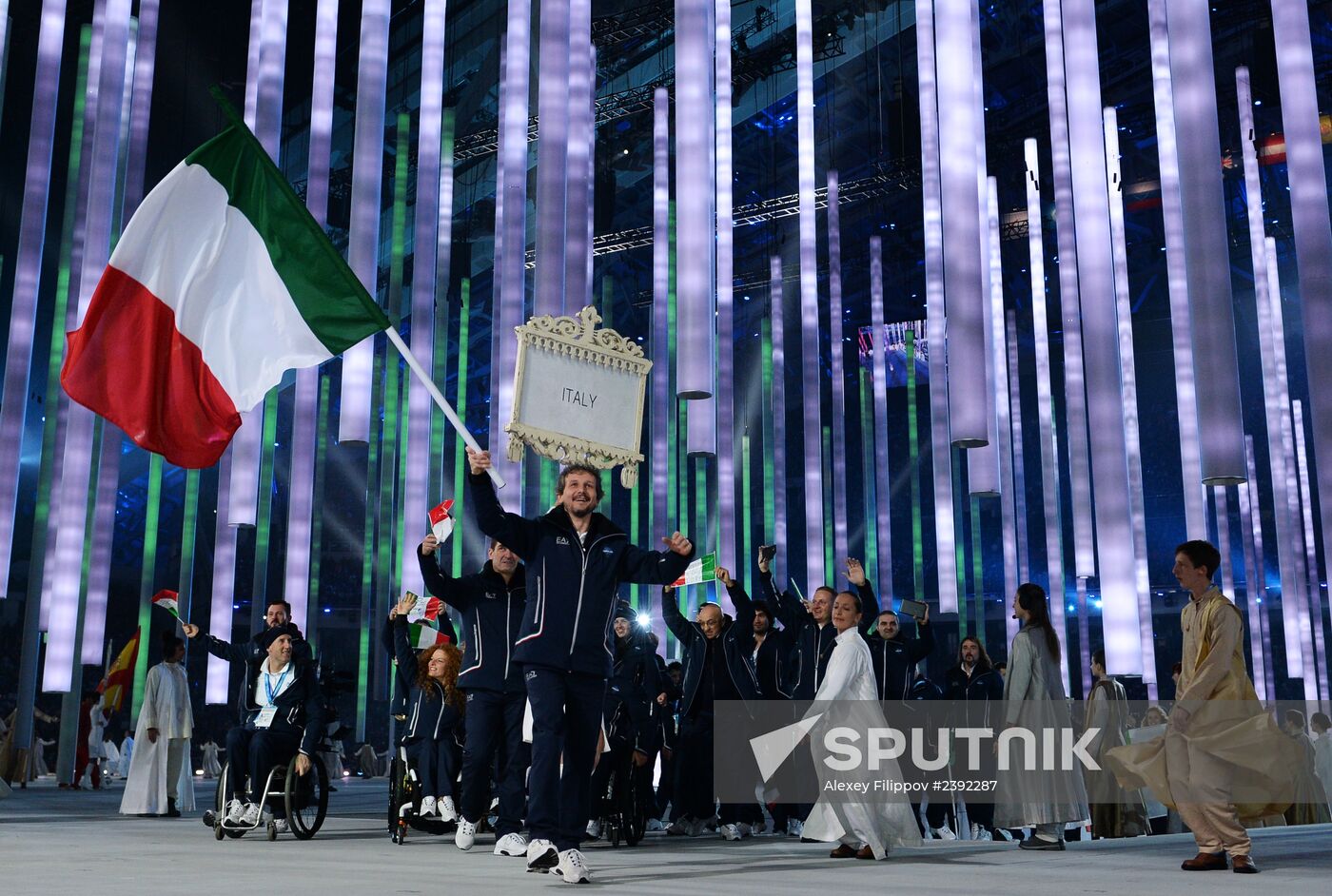 Opening ceremony of the Sochi 2014 Winter Paralympic Games