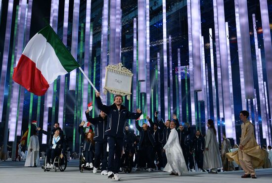 Opening ceremony of the Sochi 2014 Winter Paralympic Games