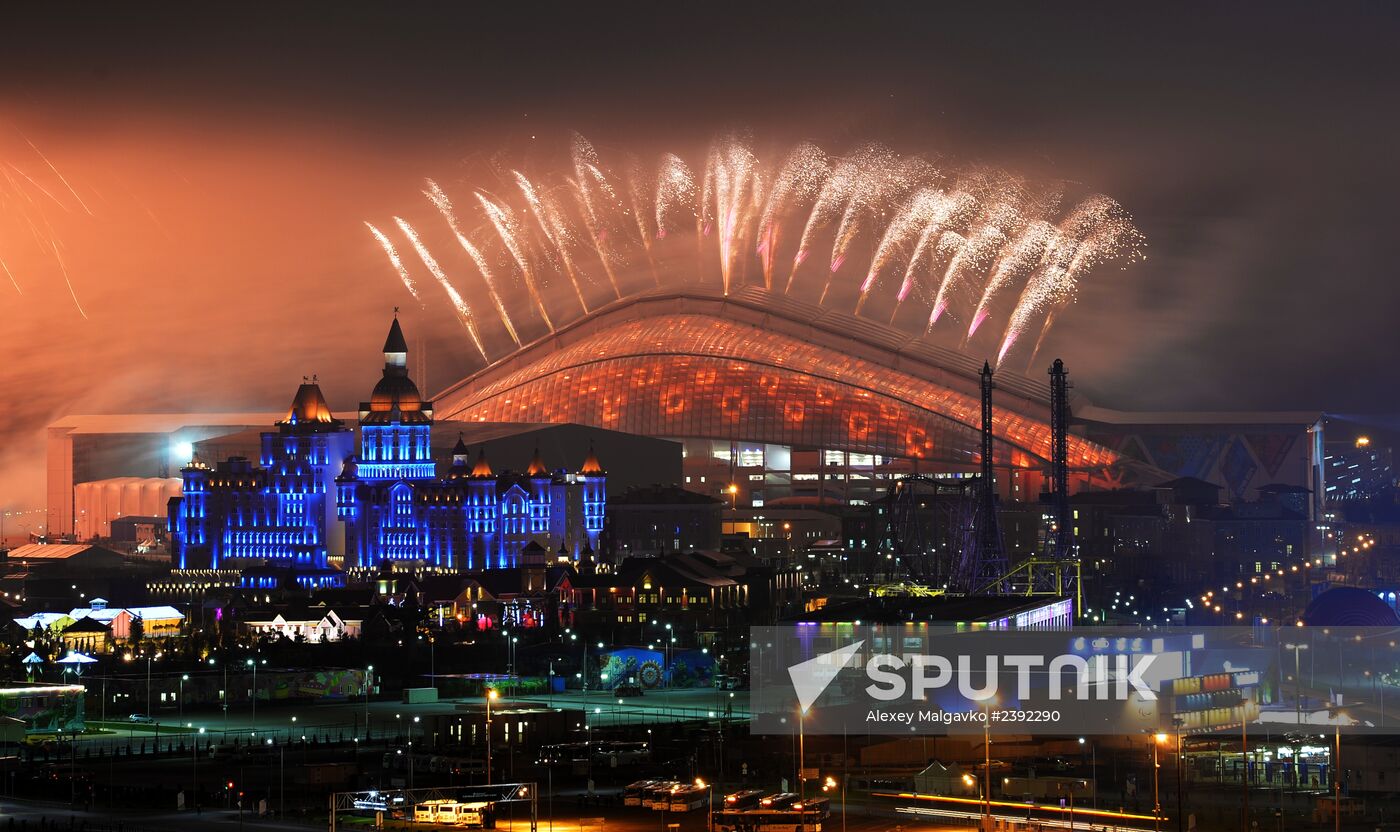 Opening ceremony of the Sochi 2014 Winter Paralympic Games