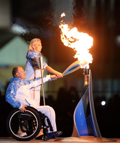 Opening ceremony of the Sochi 2014 Winter Paralympic Games