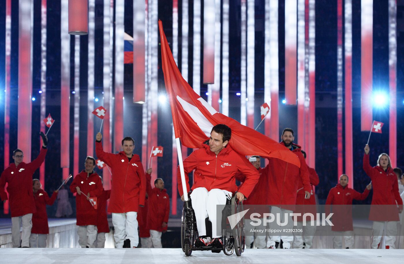 Opening ceremony of the Sochi 2014 Winter Paralympic Games