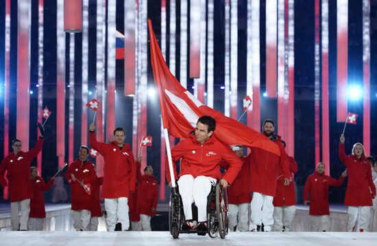 Opening ceremony of the Sochi 2014 Winter Paralympic Games