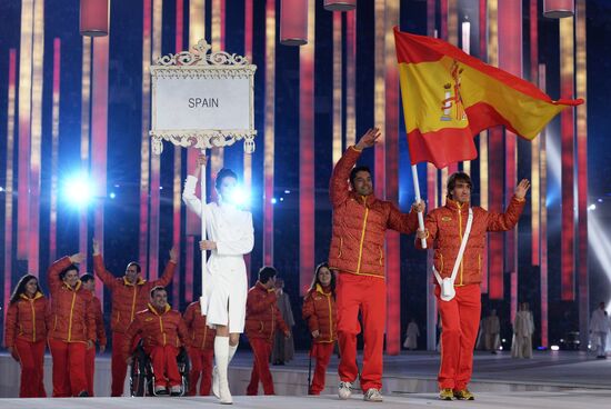 Opening ceremony of the Sochi 2014 Winter Paralympic Games