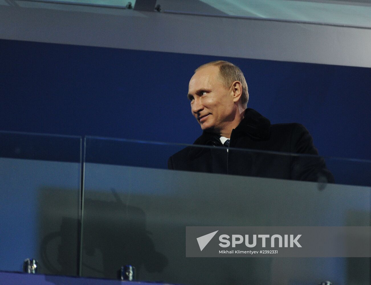Putin at the opening ceremony of the Sochi 2014 Winter Paralympic Games