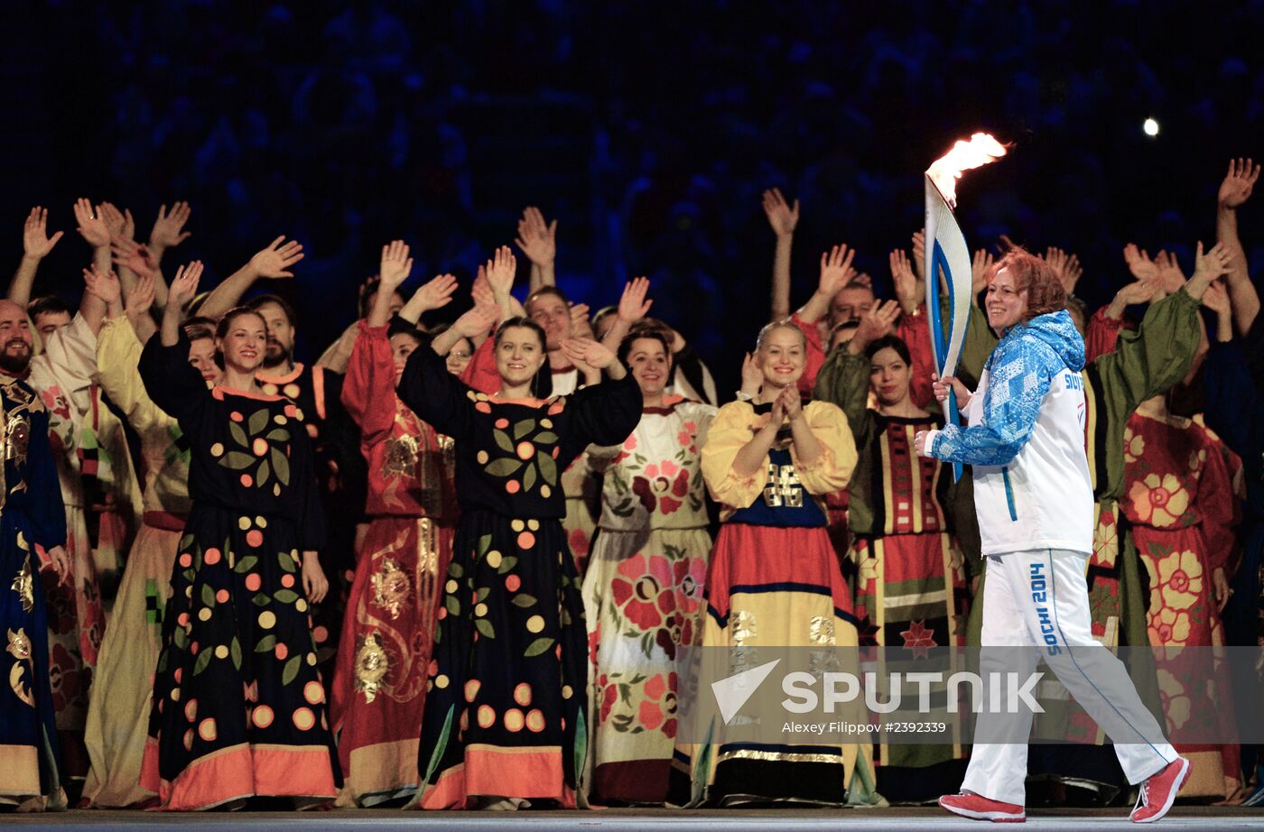 Opening ceremony of the Sochi 2014 Winter Paralympic Games