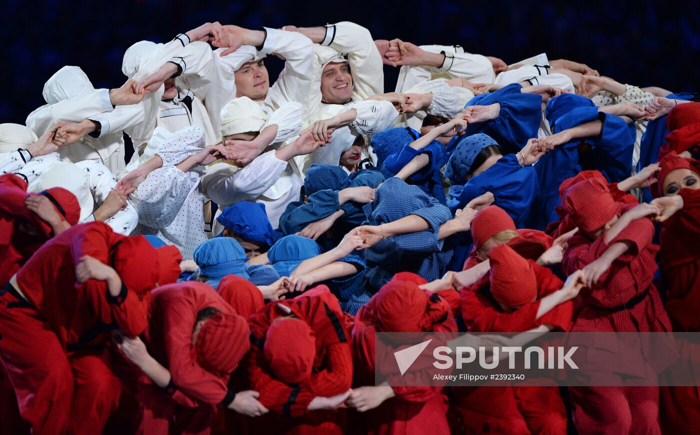 Opening ceremony of the Sochi 2014 Winter Paralympic Games