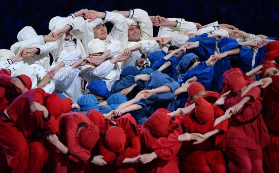Opening ceremony of the Sochi 2014 Winter Paralympic Games