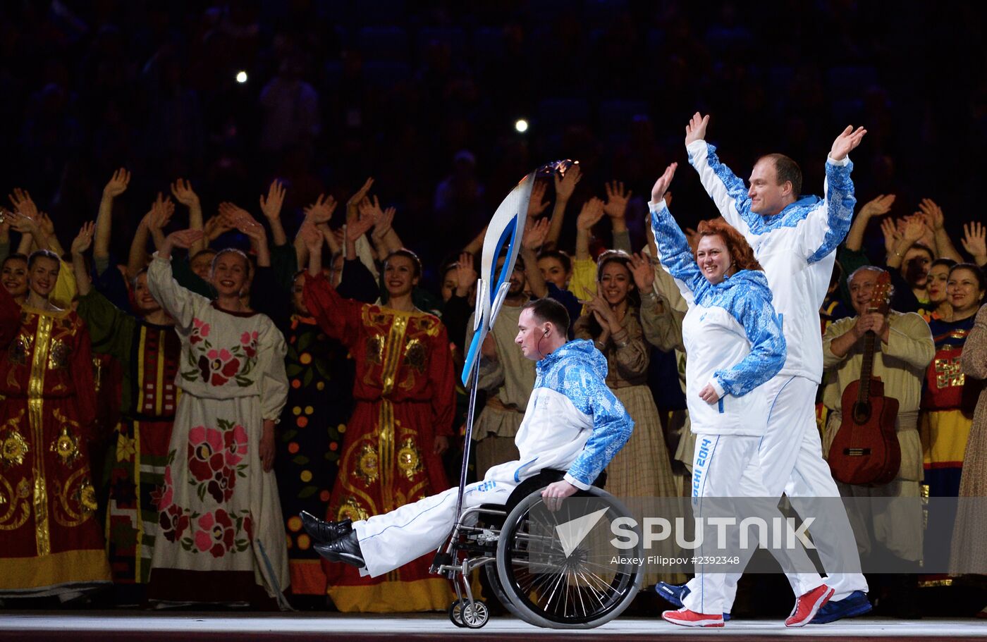 Opening ceremony of the Sochi 2014 Winter Paralympic Games