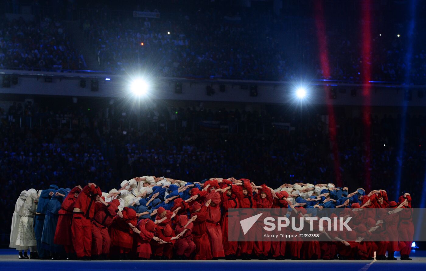 Opening ceremony of the Sochi 2014 Winter Paralympic Games