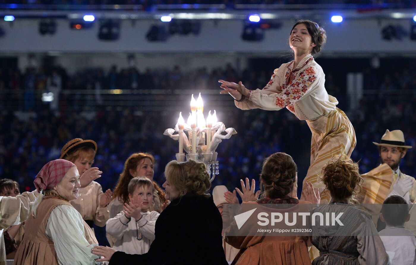 Opening ceremony of the Sochi 2014 Winter Paralympic Games