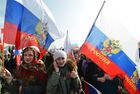 Rally to support Crimea residents in Stavropol