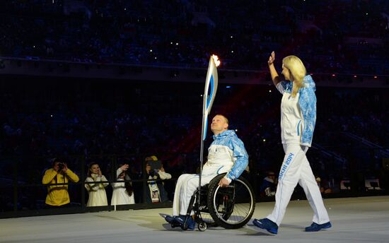 Opening ceremony of the Sochi 2014 Winter Paralympic Games