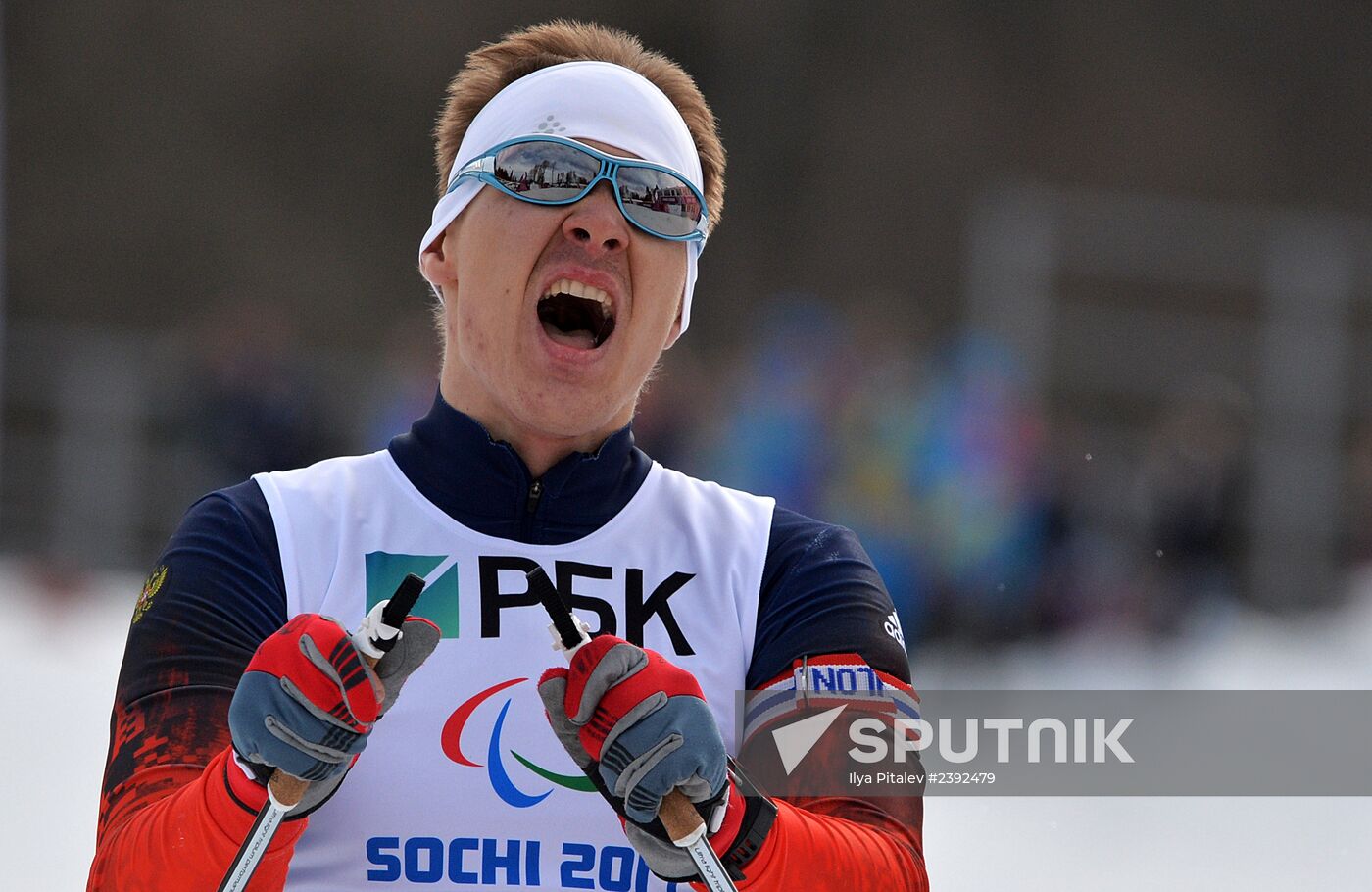 2014 Winter Paralympics. Biathlon. Men. Short distance