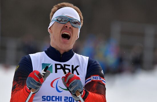2014 Winter Paralympics. Biathlon. Men. Short distance