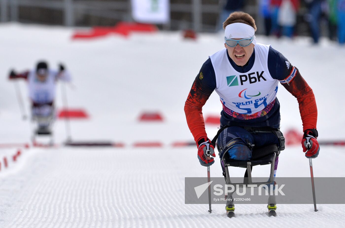 2014 Winter Paralympics. Biathlon. Men. Short distance