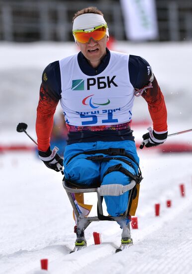 2014 Winter Paralympics. Biathlon. Men. Short distance