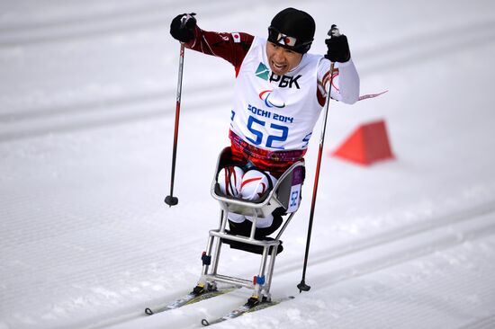 2014 Winter Paralympics. Biathlon. Men. Short distance