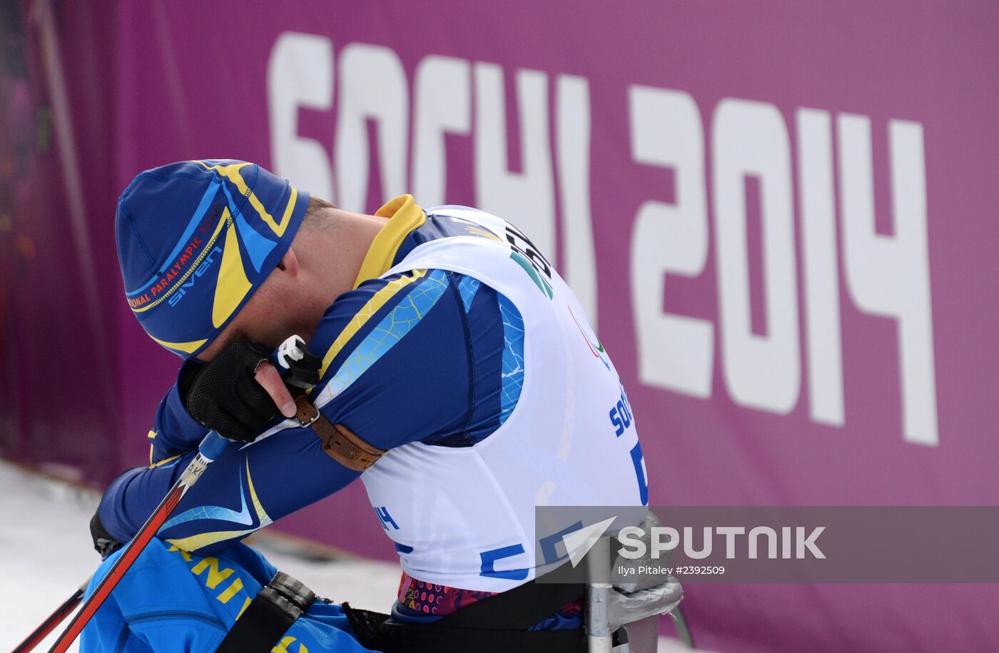 2014 Winter Paralympics. Biathlon. Men. Short distance