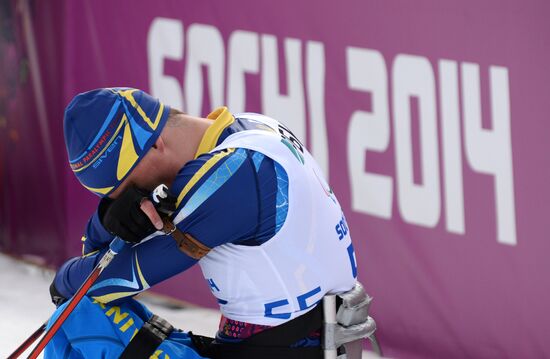 2014 Winter Paralympics. Biathlon. Men. Short distance