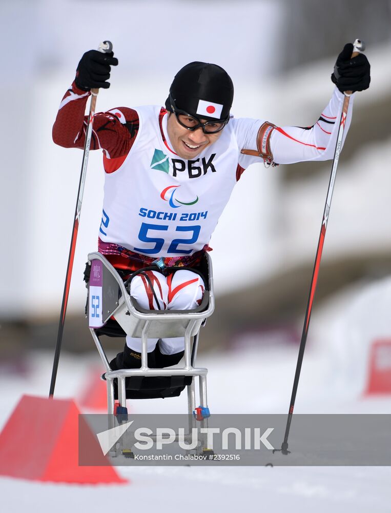 2014 Winter Paralympics. Biathlon. Men. Short distance