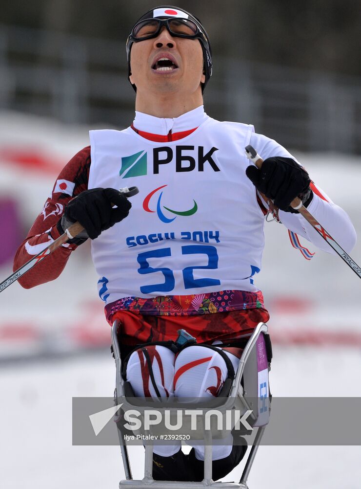 2014 Winter Paralympics. Biathlon. Men. Short distance