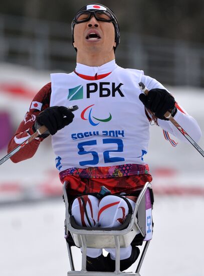 2014 Winter Paralympics. Biathlon. Men. Short distance