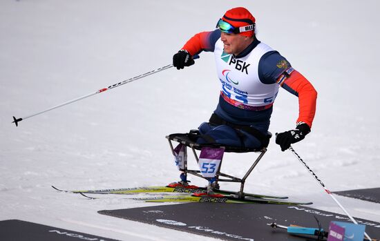 2014 Winter Paralympics. Biathlon. Men. Short distance