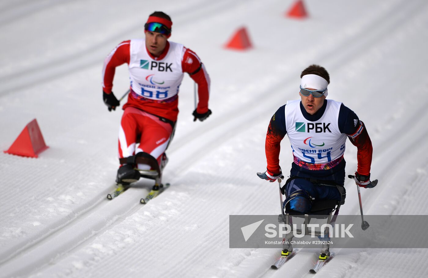 2014 Winter Paralympics. Biathlon. Men. Short distance