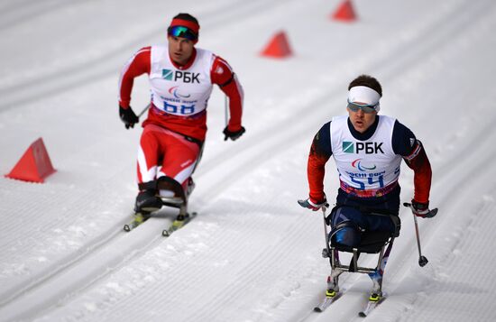 2014 Winter Paralympics. Biathlon. Men. Short distance