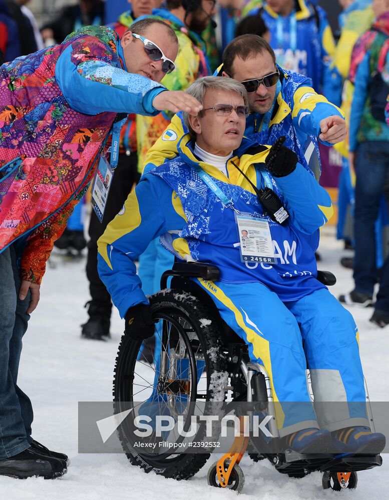 2014 Winter Paralympics. Biathlon. Women. Short distance