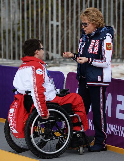 2014 Winter Paralympics. Biathlon. Women. Short distance