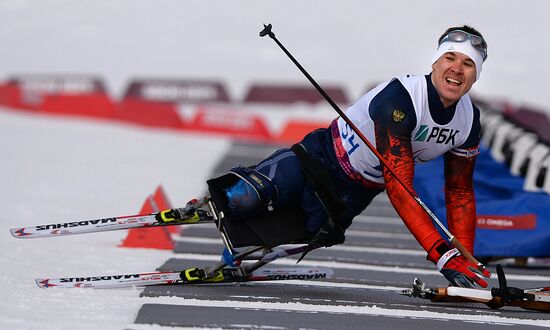 2014 Winter Paralympics. Biathlon. Men. Short distance