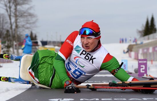 2014 Winter Paralympics. Biathlon. Men. Short distance