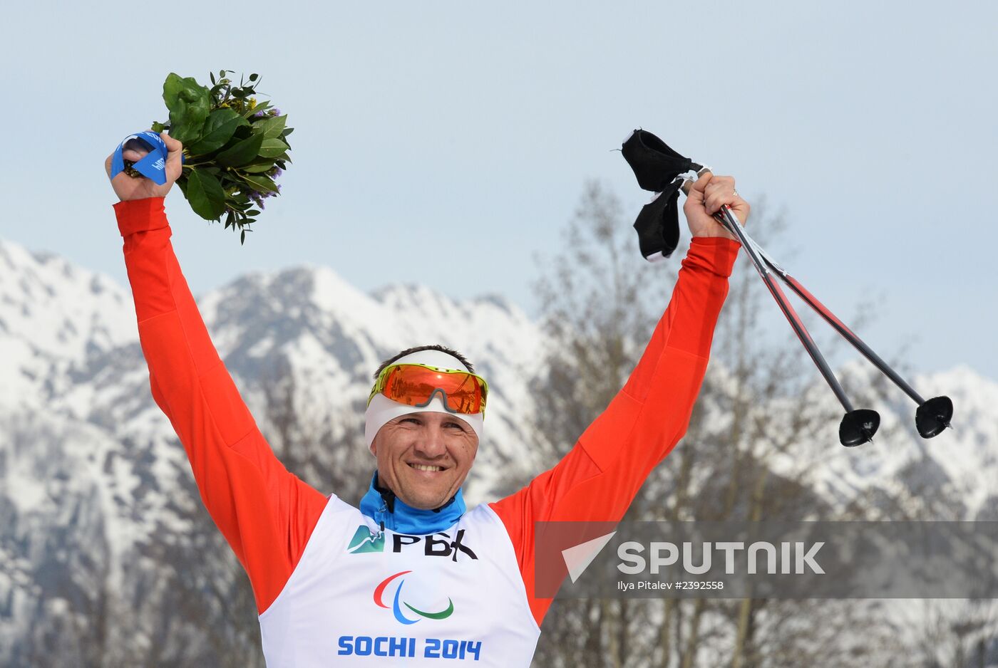 2014 Winter Paralympics. Biathlon. Men. Short distance
