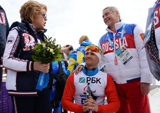 2014 Winter Paralympics. Biathlon. Men. Short distance