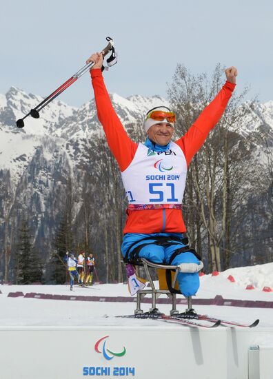 2014 Winter Paralympics. Biathlon. Men. Short distance