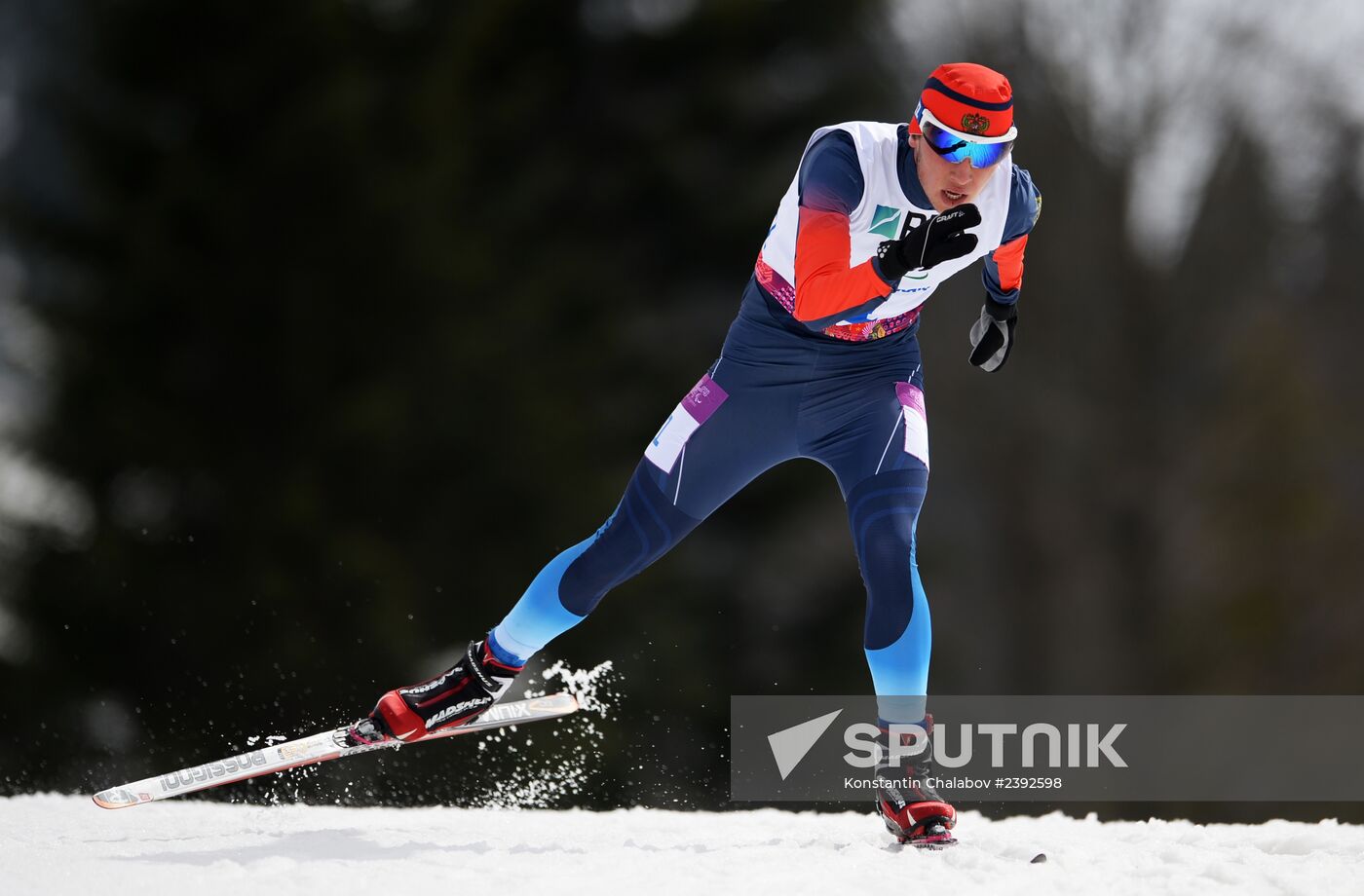 2014 Winter Paralympics. Biathlon. Men. Short distance