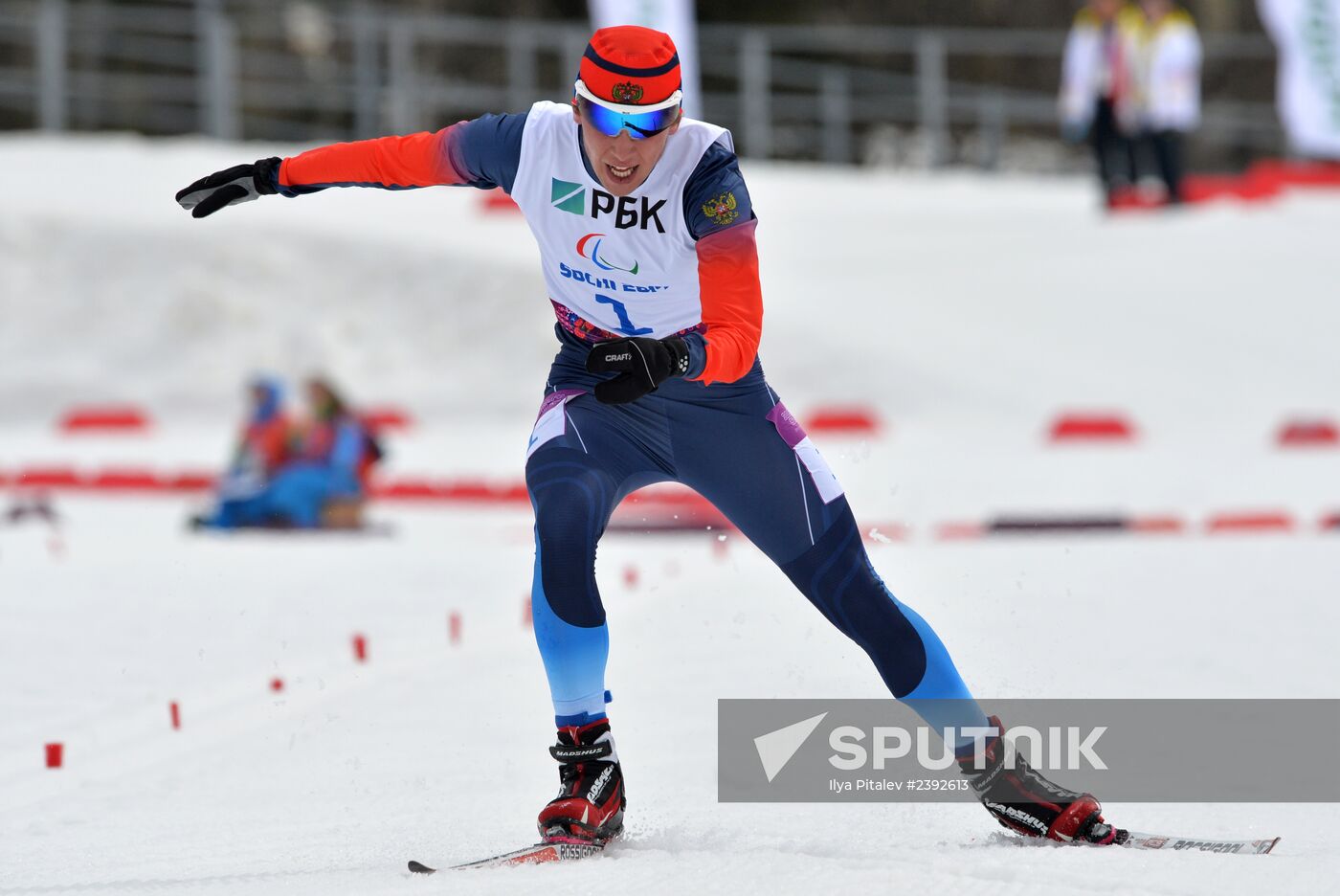 2014 Winter Paralympics. Biathlon. Men. Short distance