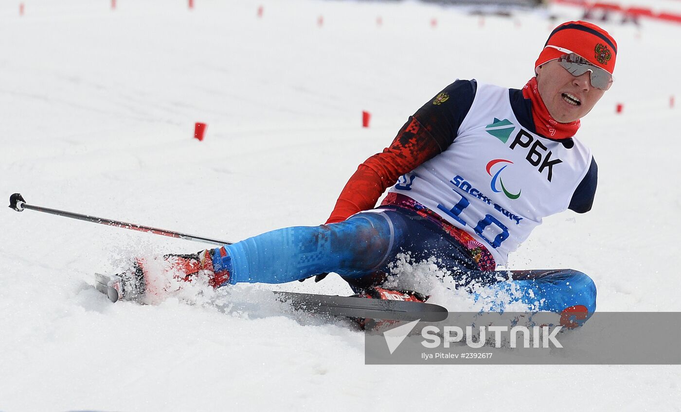 2014 Winter Paralympics. Biathlon. Men. Short distance