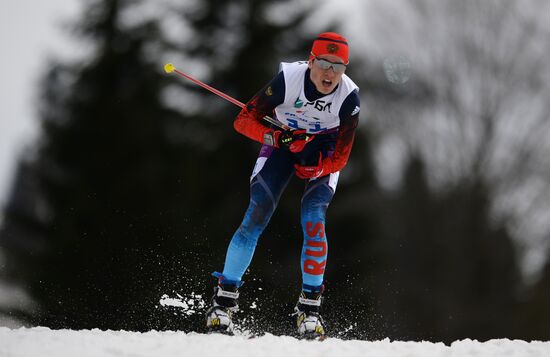 2014 Winter Paralympics. Biathlon. Men. Short distance