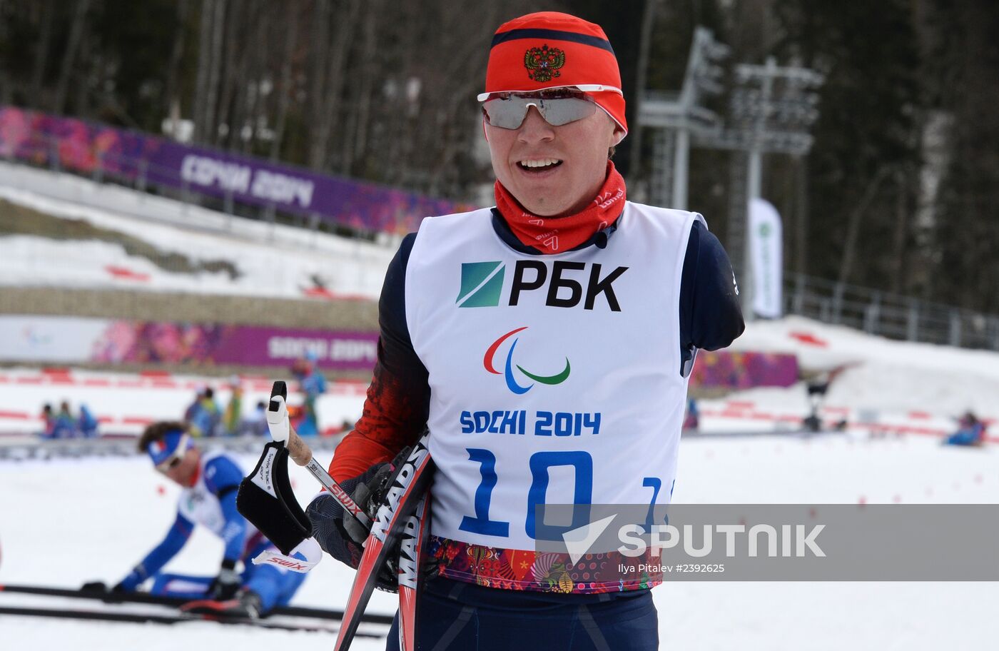 2014 Winter Paralympics. Biathlon. Men. Short distance