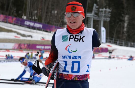 2014 Winter Paralympics. Biathlon. Men. Short distance